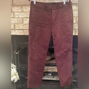 Banana republic Burgundy Pants size 10